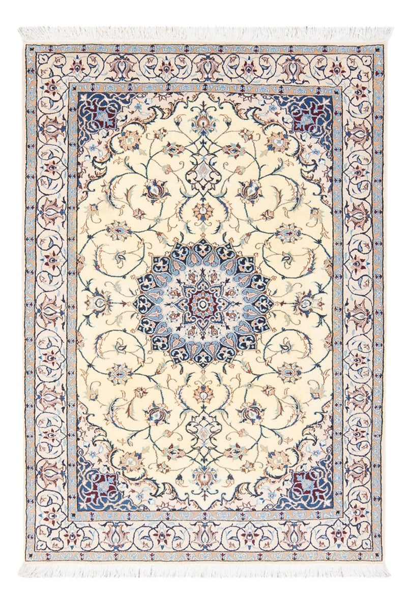 Perserteppich - Nain - Premium - 150 x 104 cm - creme