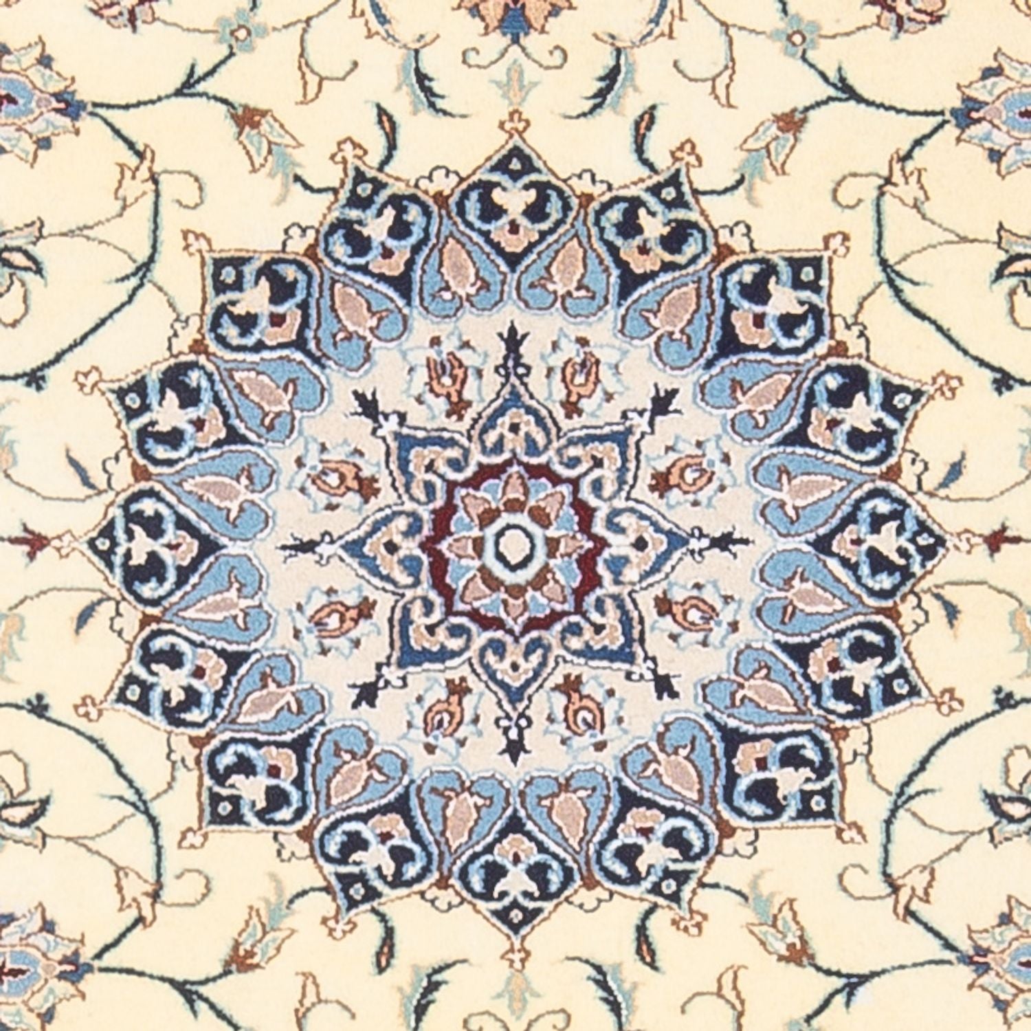 Perserteppich - Nain - Premium - 150 x 104 cm - creme