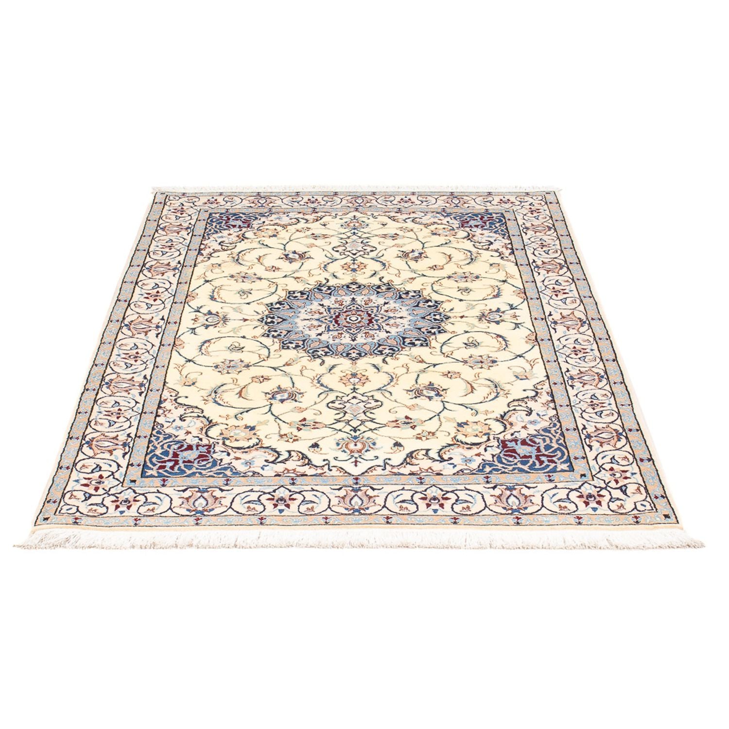 Perserteppich - Nain - Premium - 150 x 104 cm - creme