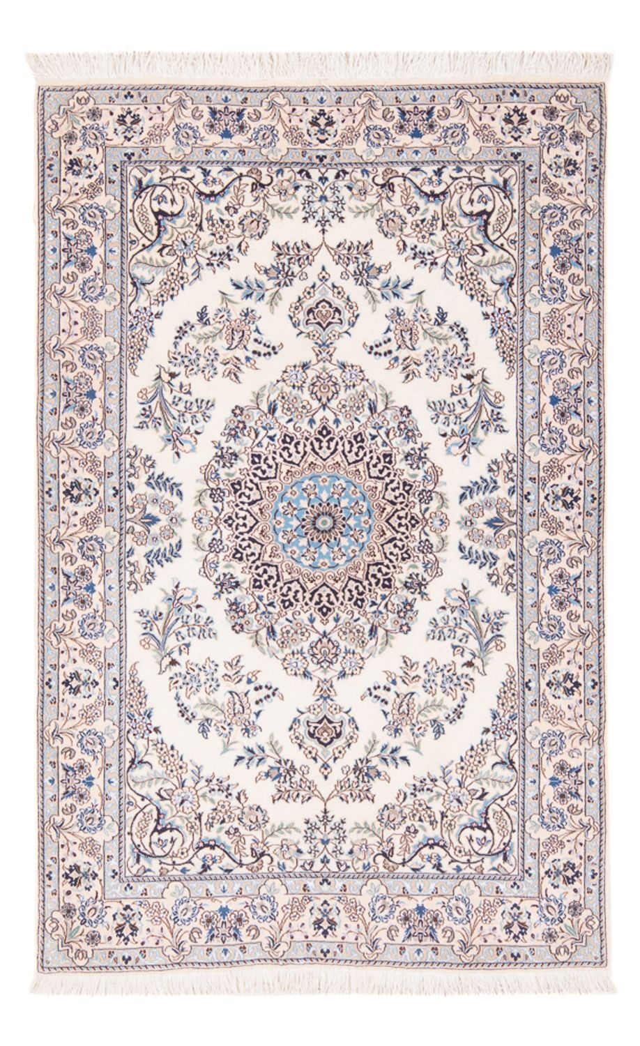 Perserteppich - Nain - Premium - 146 x 100 cm - creme