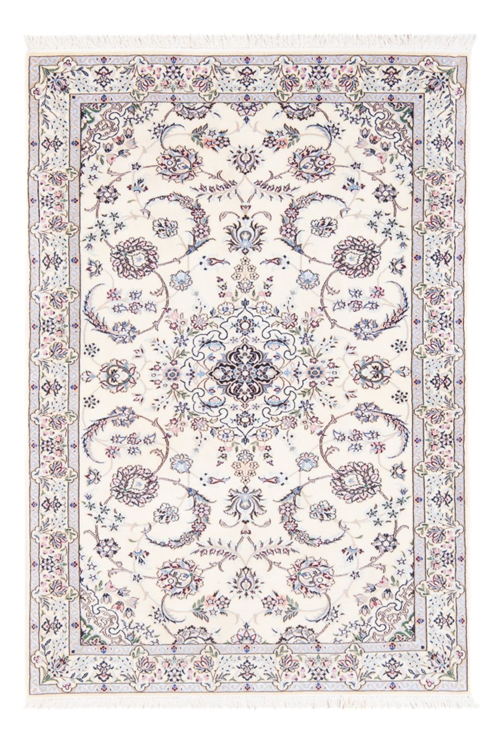 Perserteppich - Nain - Premium - 151 x 100 cm - creme