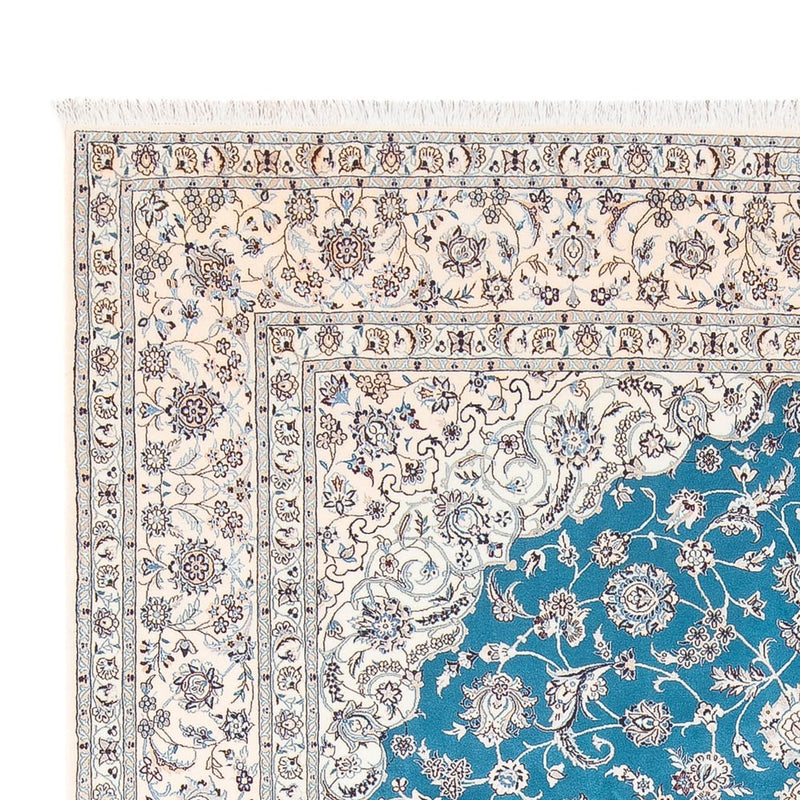 Perserteppich - Nain - Premium - 308 x 208 cm - blau