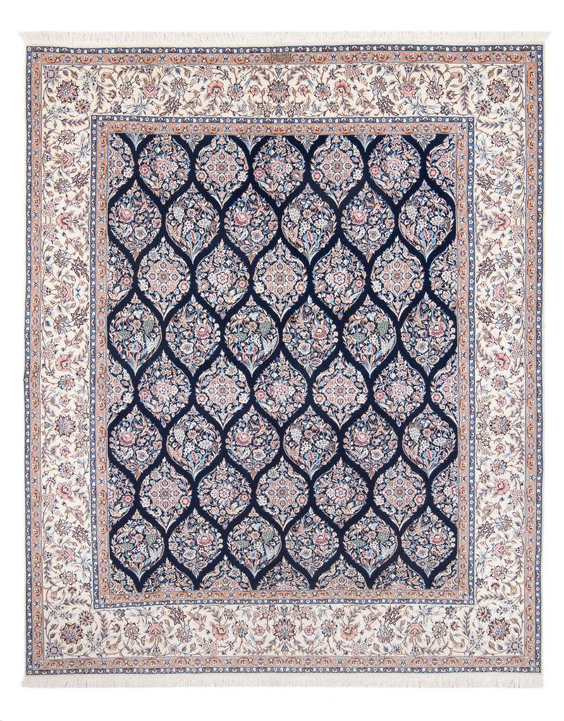 Perserteppich - Nain - Premium - 255 x 204 cm - dunkelblau