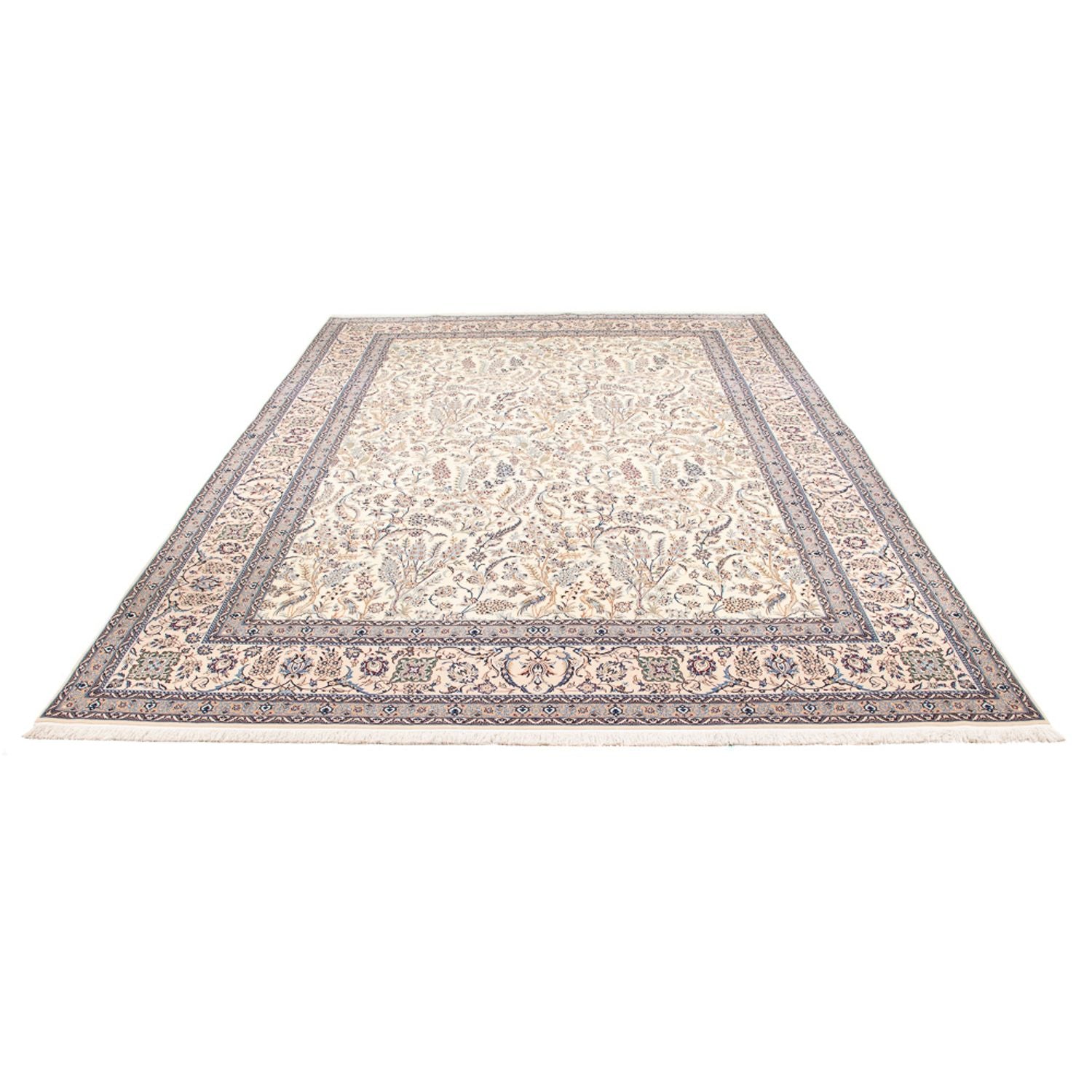 Perserteppich - Nain - Premium - 362 x 255 cm - creme