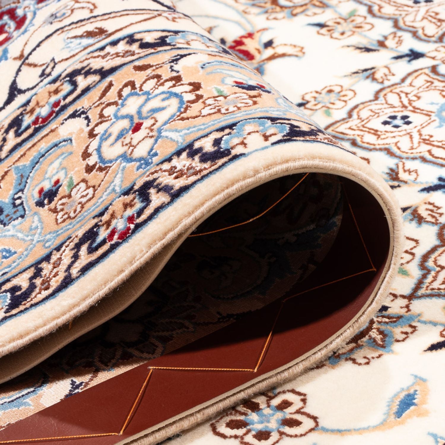 Perserteppich - Nain - Premium - 373 x 262 cm - creme