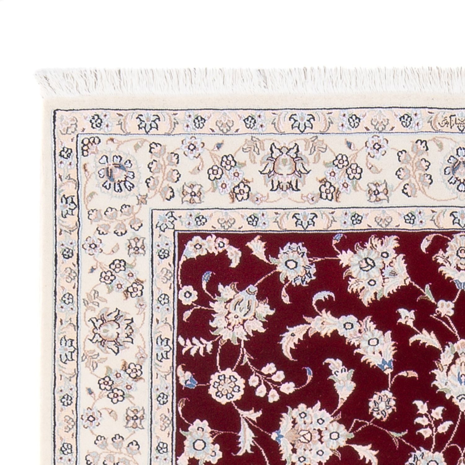 Perserteppich - Nain - Premium - 154 x 110 cm - rot