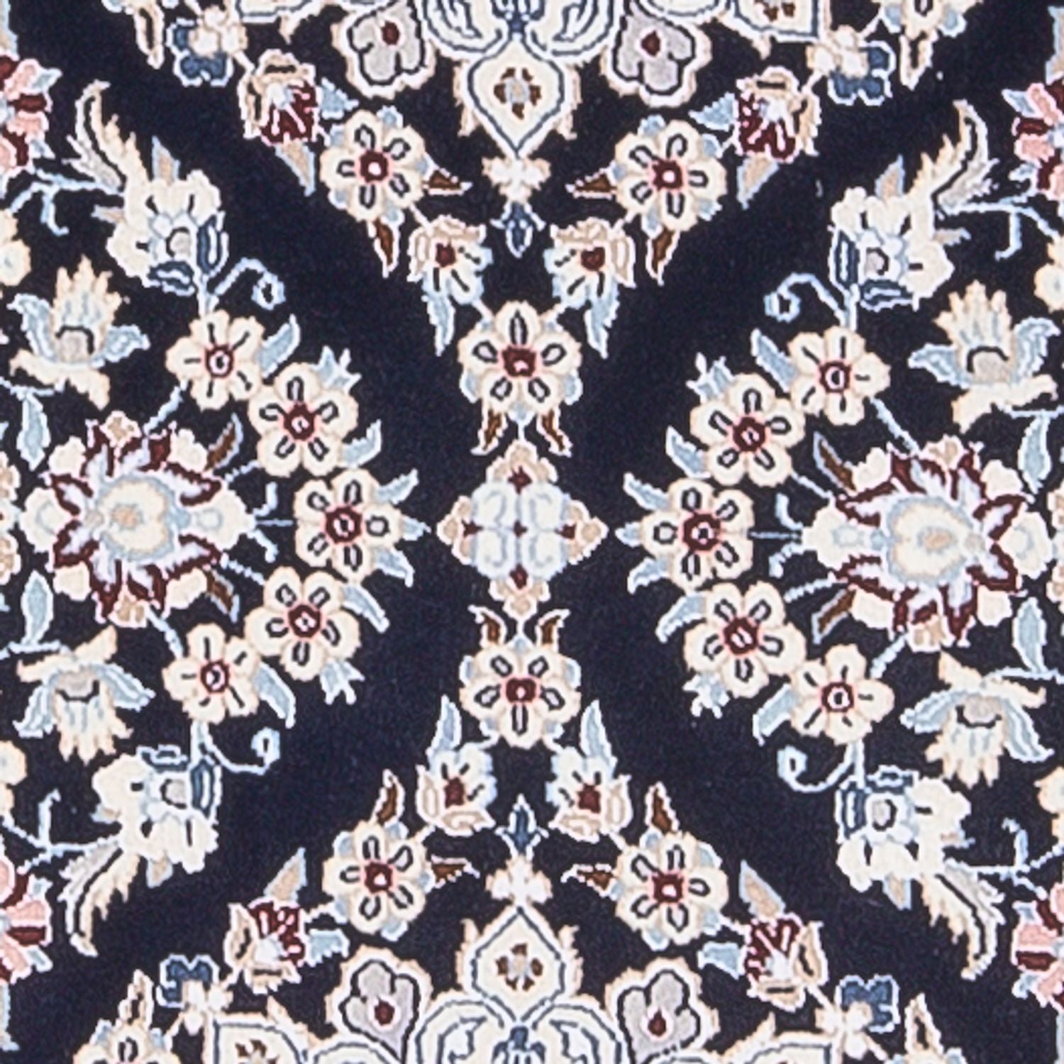 Läufer Perser - Nain - Premium - 188 x 58 cm - dunkelblau
