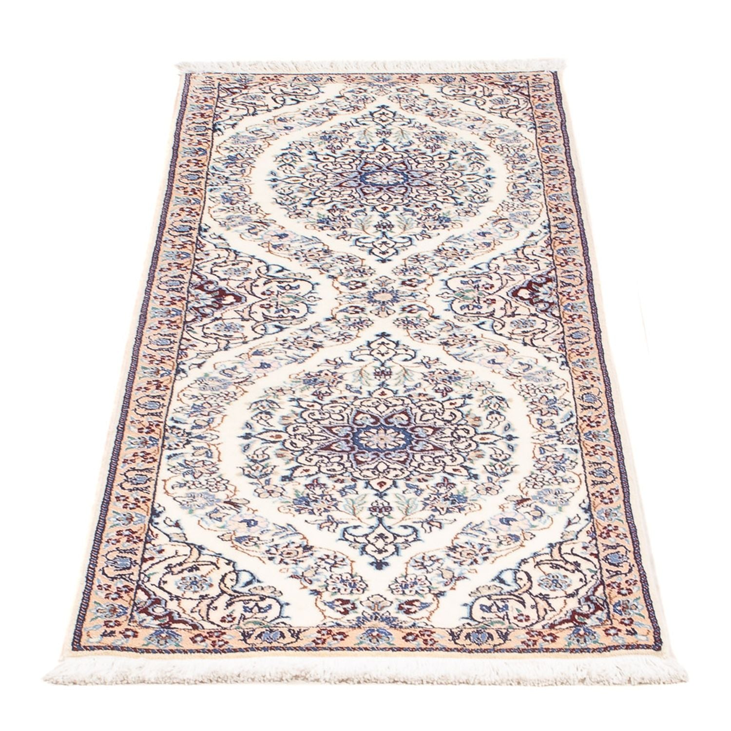 Läufer Perser - Nain - Premium - 147 x 48 cm - creme