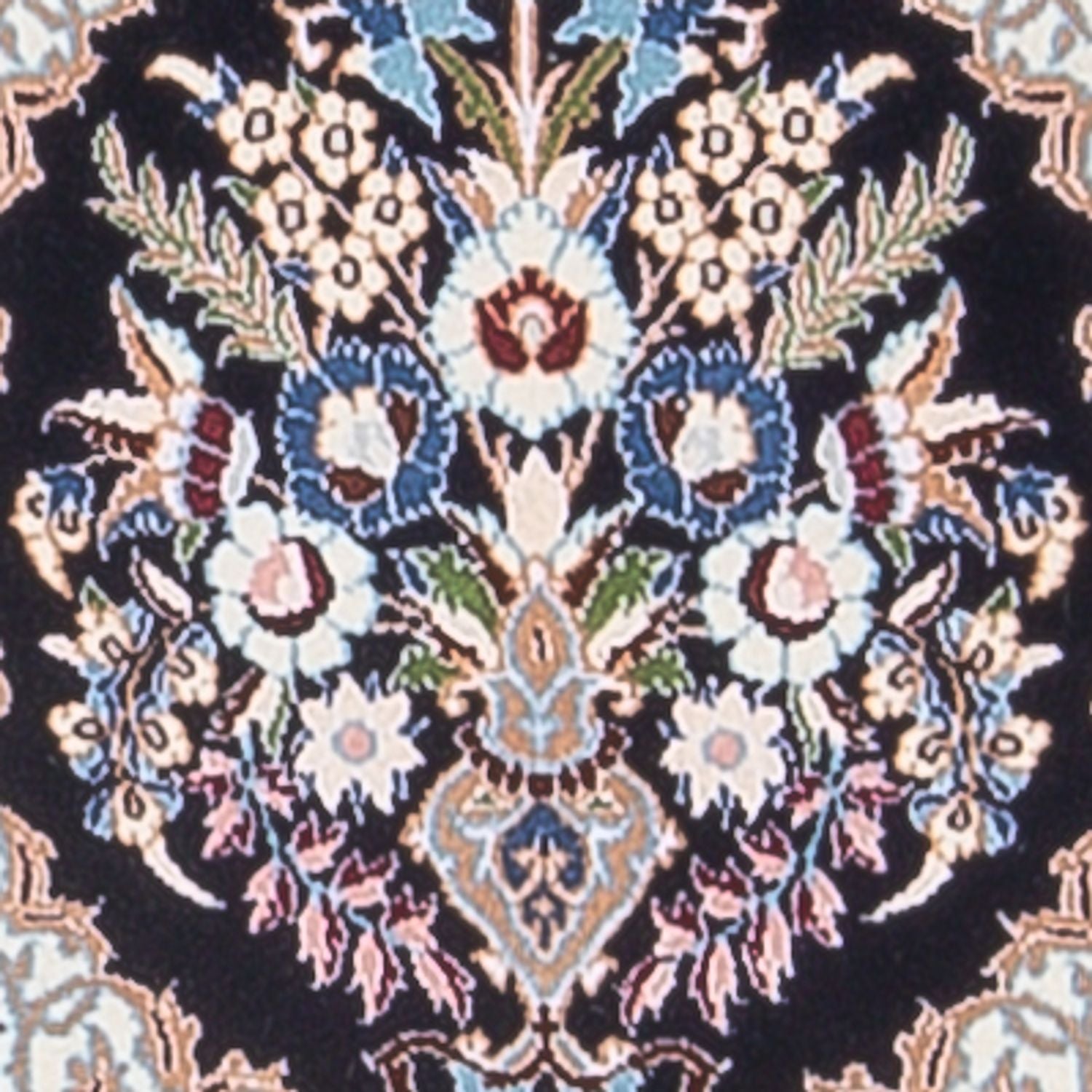 Läufer Perser - Nain - Premium - 215 x 33 cm - dunkelblau