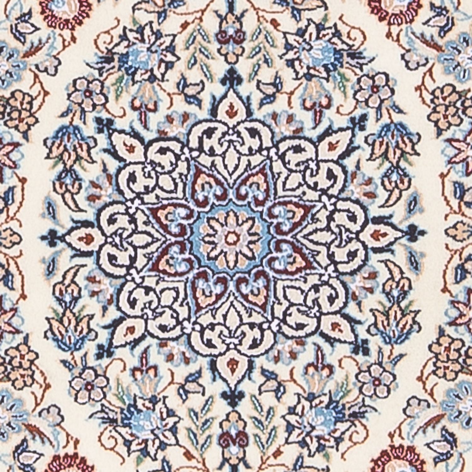 Läufer Perser - Nain - Premium - 220 x 57 cm - dunkelbeige