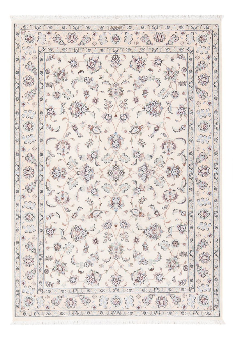 Perserteppich - Nain - Premium - 161 x 110 cm - creme