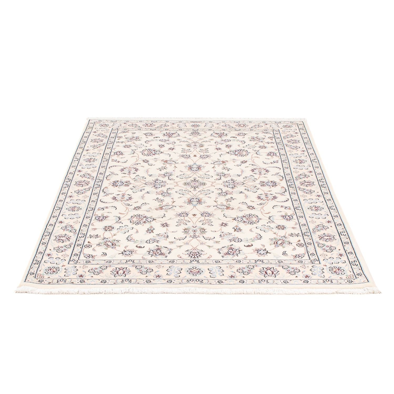 Perserteppich - Nain - Premium - 161 x 110 cm - creme