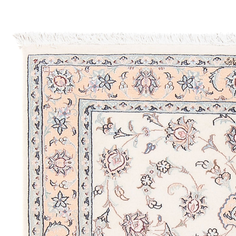 Perserteppich - Nain - Premium - 119 x 83 cm - creme