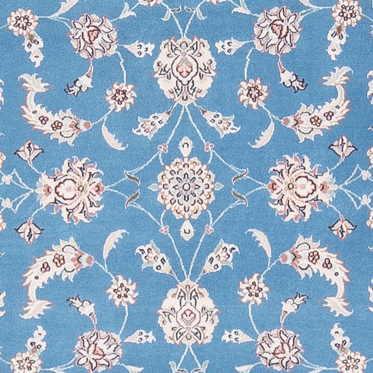 Perserteppich - Nain - Premium - 155 x 110 cm - blau