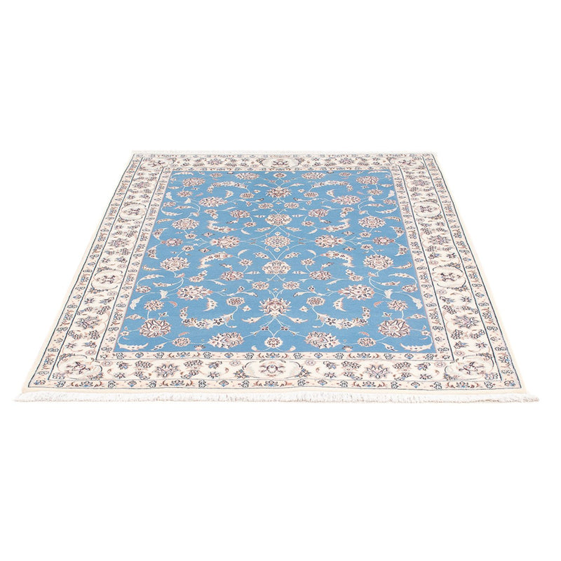 Perserteppich - Nain - Premium - 155 x 110 cm - blau