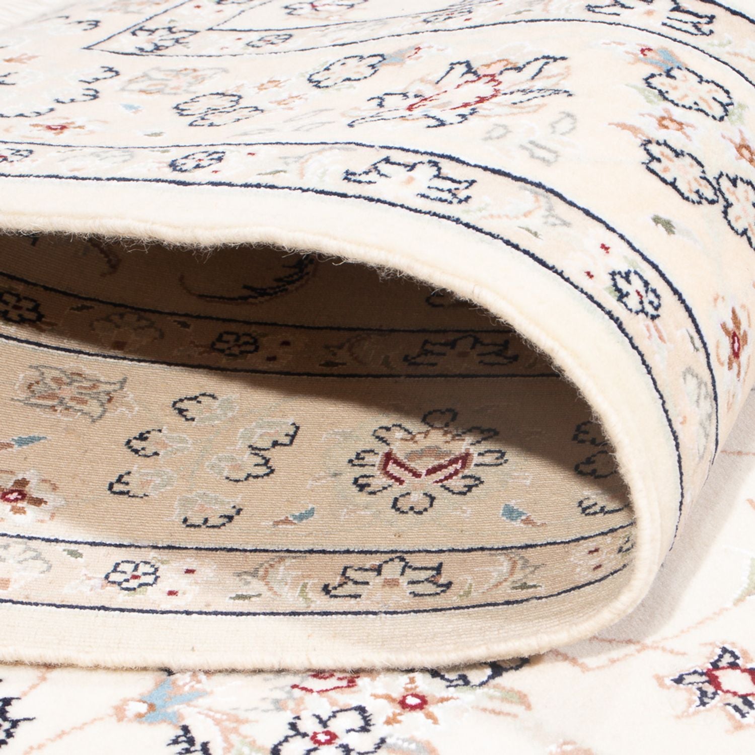 Perserteppich - Nain - Premium - 156 x 109 cm - creme