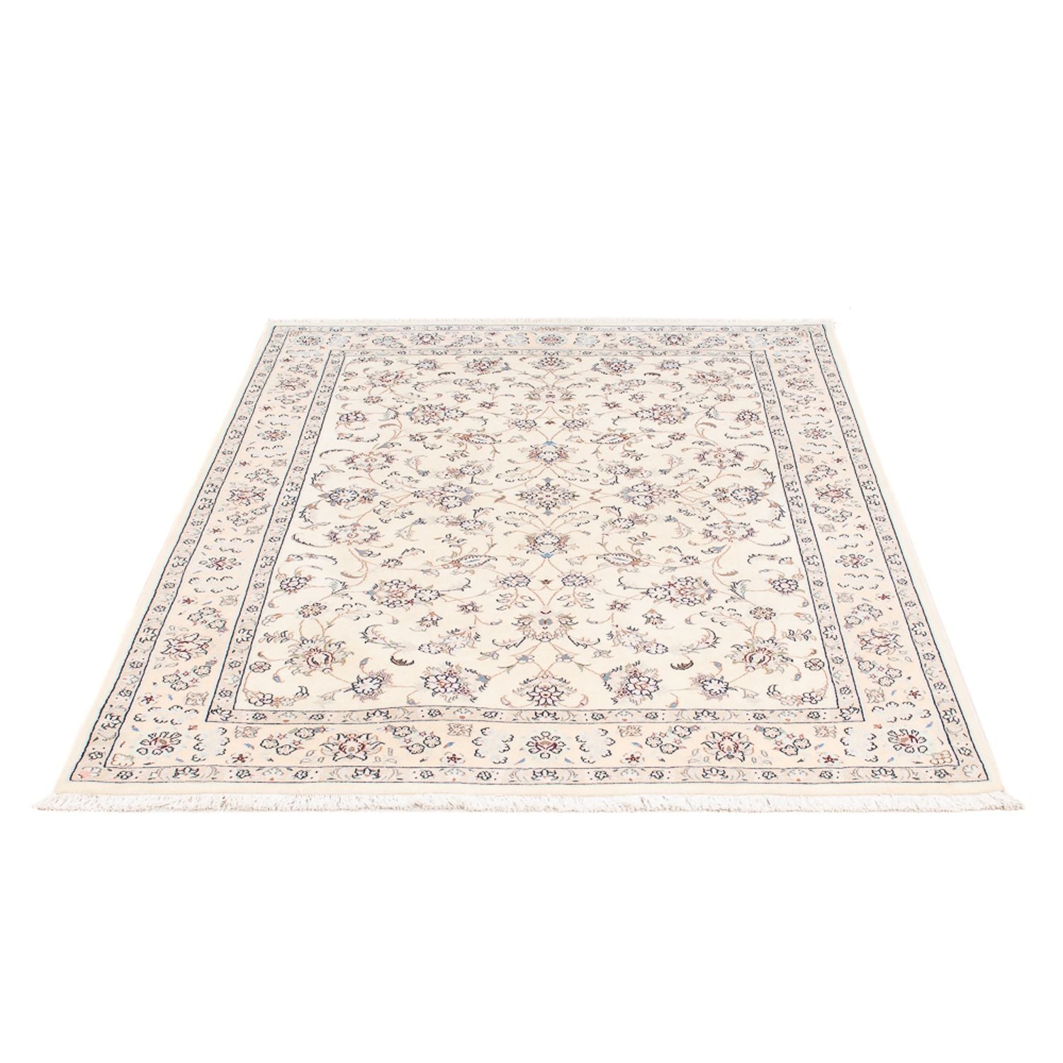 Perserteppich - Nain - Premium - 156 x 109 cm - creme