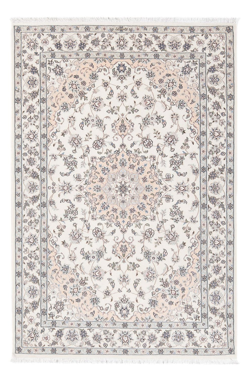 Perserteppich - Nain - Premium - 161 x 109 cm - creme