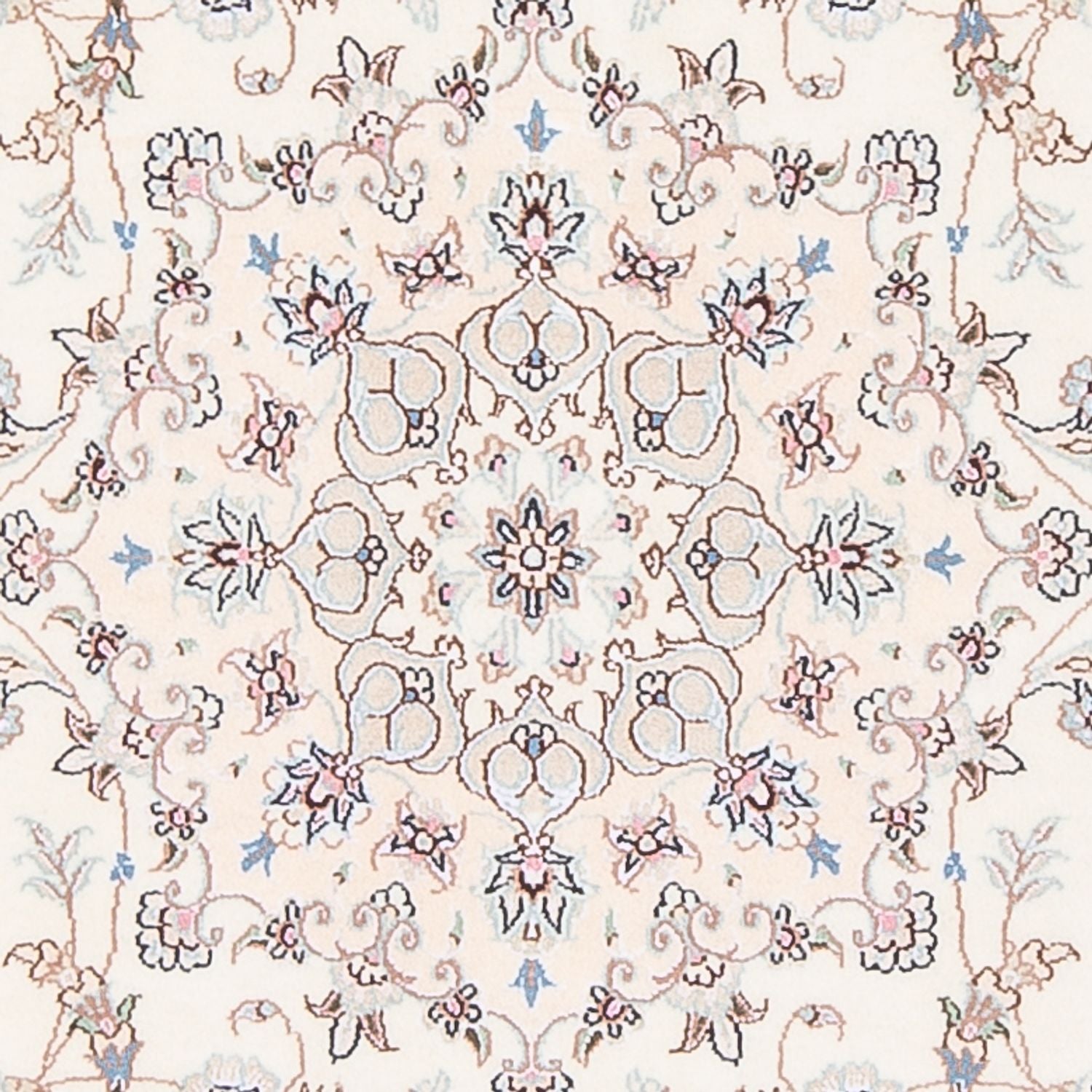 Perserteppich - Nain - Premium - 164 x 111 cm - creme