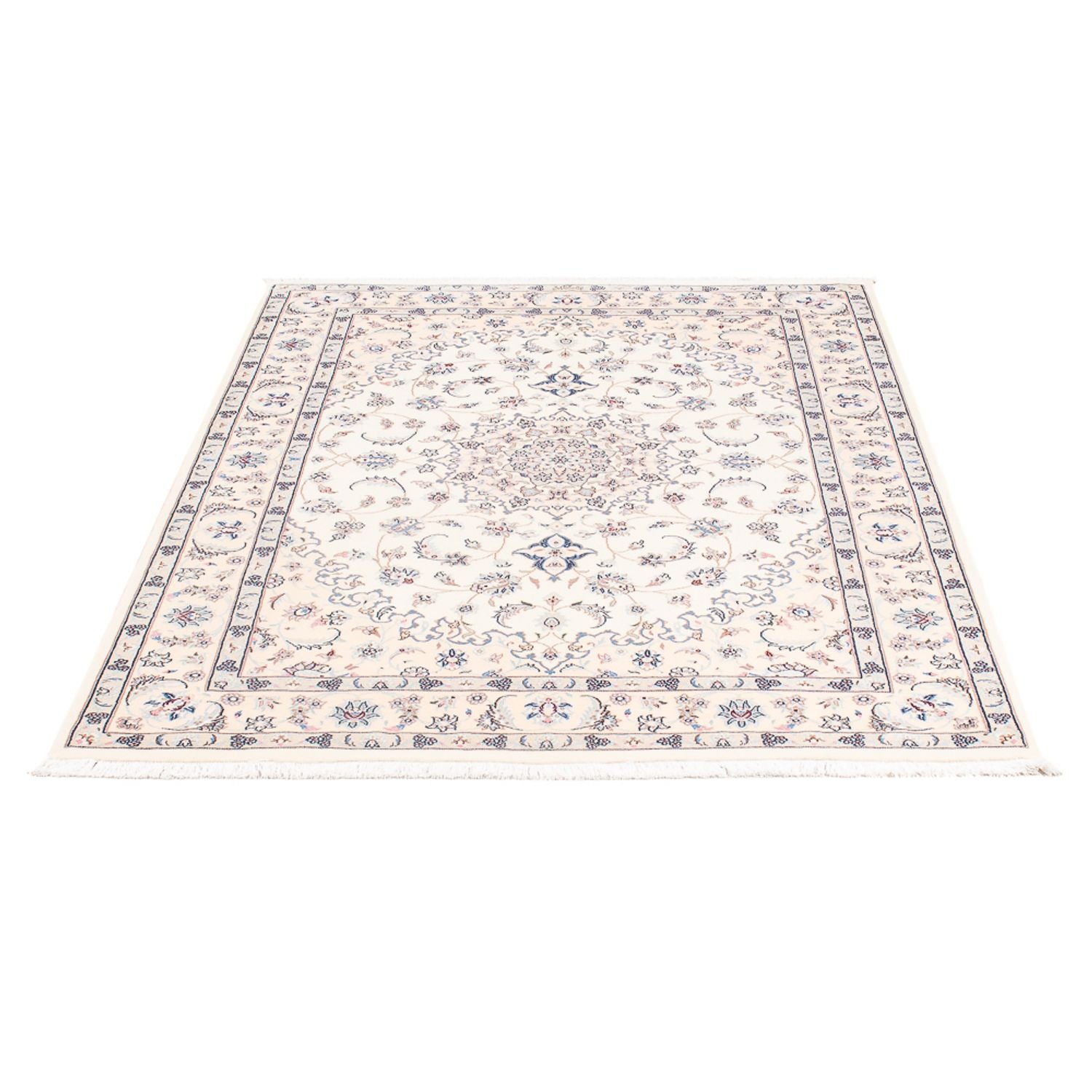 Perserteppich - Nain - Premium - 160 x 108 cm - creme
