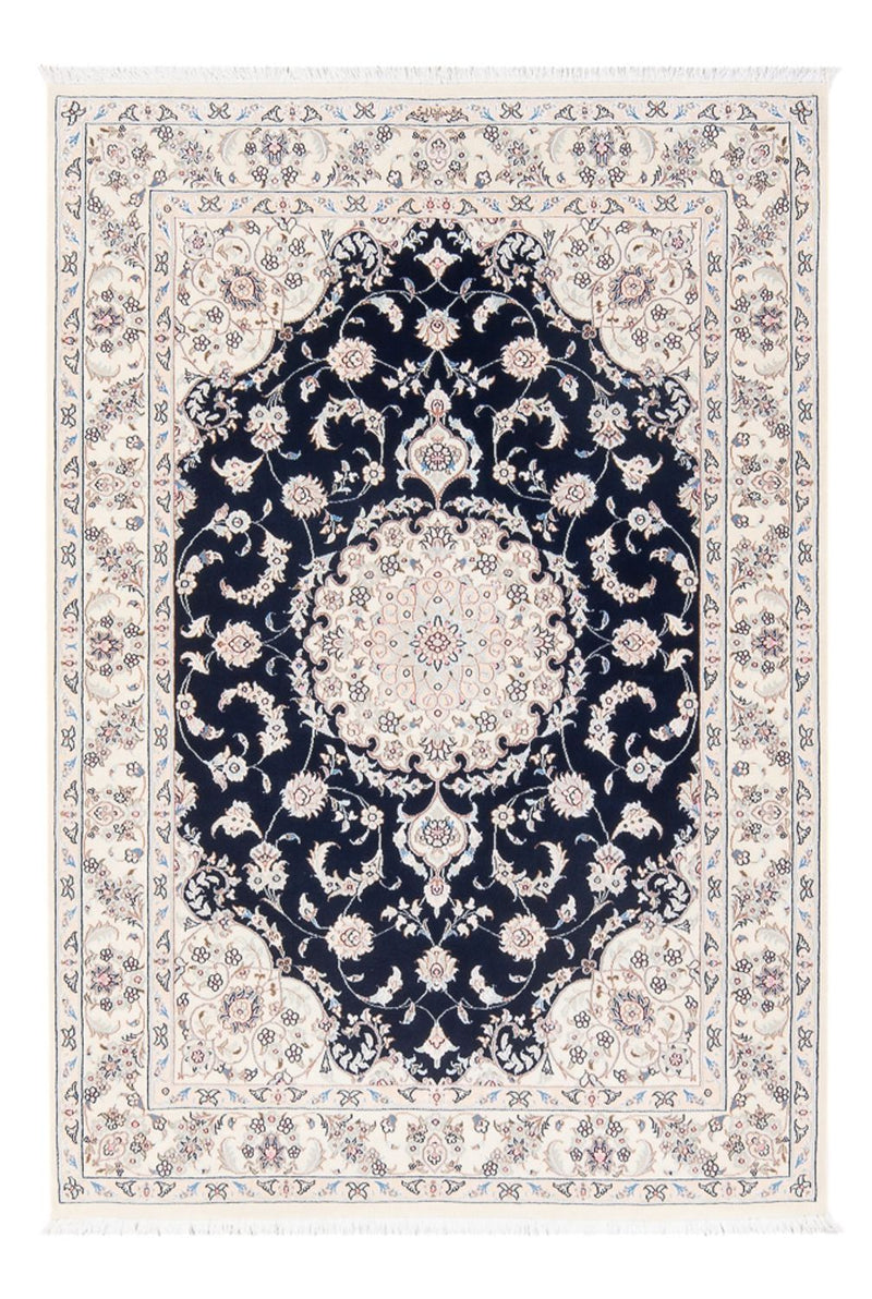 Perserteppich - Nain - Premium - 160 x 110 cm - dunkelblau
