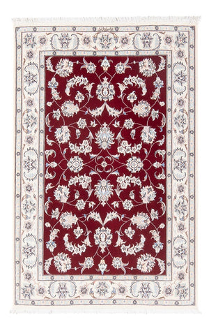 Perserteppich - Nain - Premium - 121 x 82 cm - rot