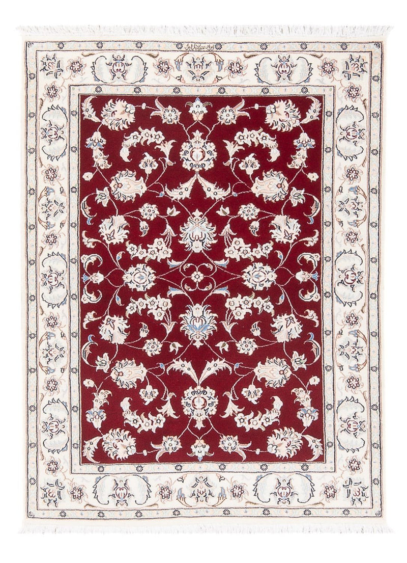 Perserteppich - Nain - Premium - 115 x 80 cm - rot