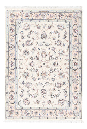 Perserteppich - Nain - Premium - 121 x 82 cm - creme