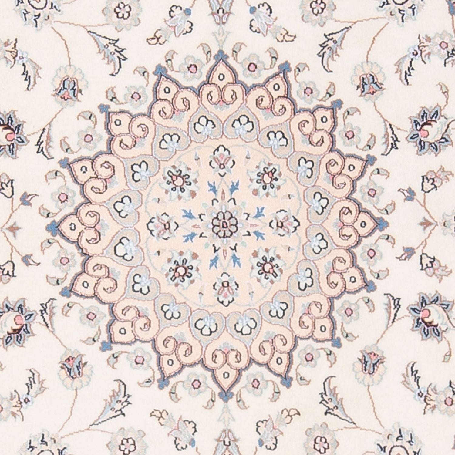 Perserteppich - Nain - Premium - 165 x 108 cm - creme