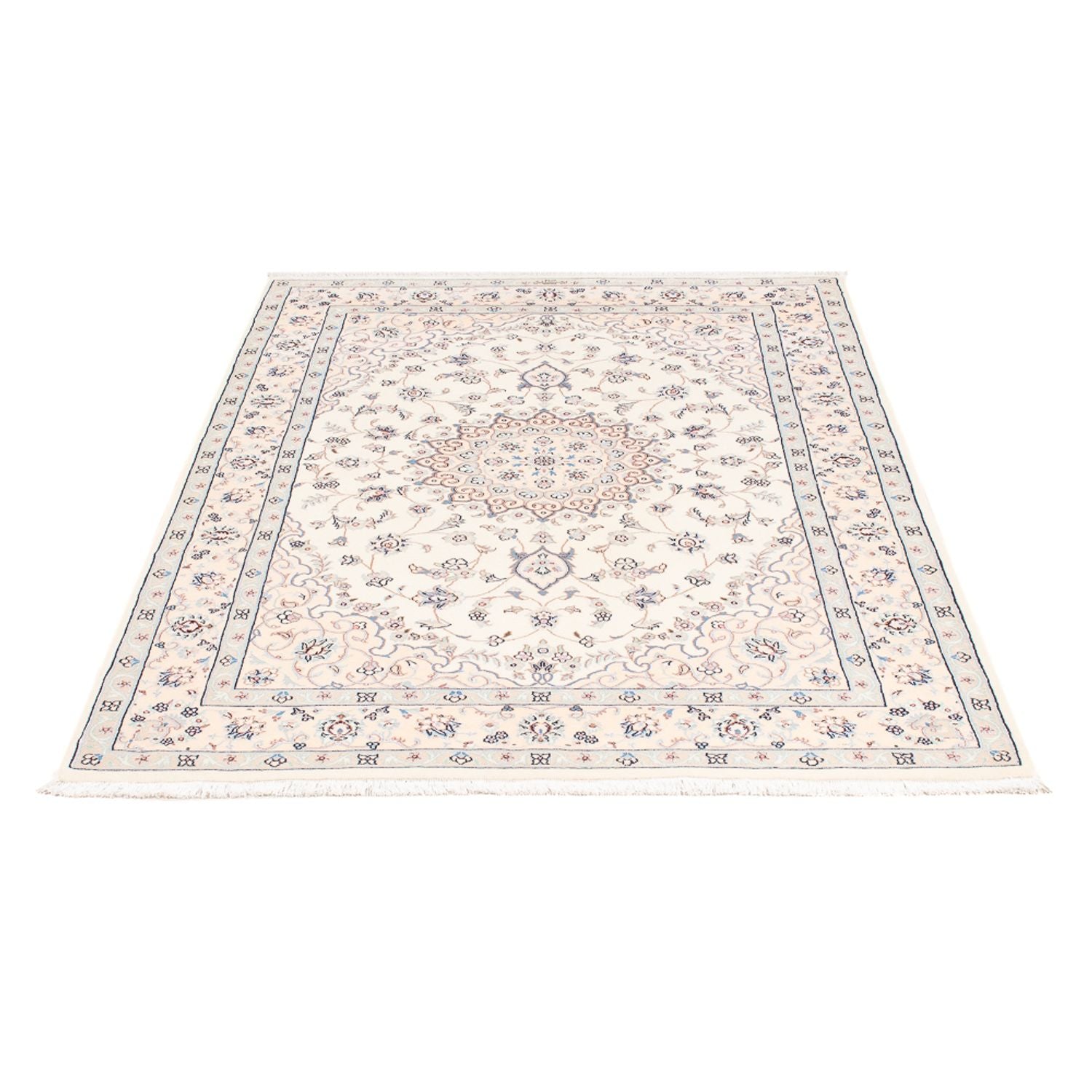 Perserteppich - Nain - Premium - 165 x 108 cm - creme