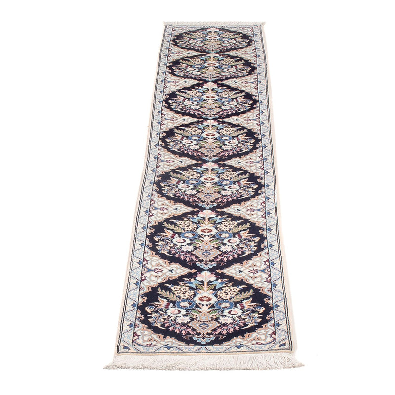 Läufer Perser - Nain - Premium - 213 x 35 cm - dunkelblau