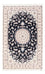 Perserteppich - Nain - Premium - 144 x 90 cm - dunkelblau