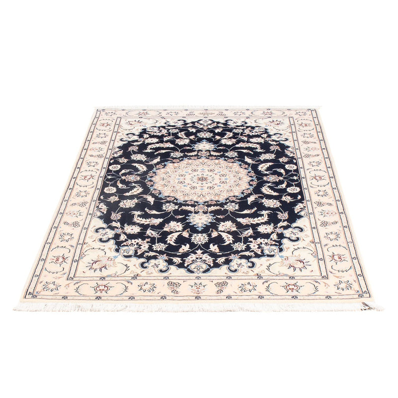 Perserteppich - Nain - Premium - 144 x 90 cm - dunkelblau