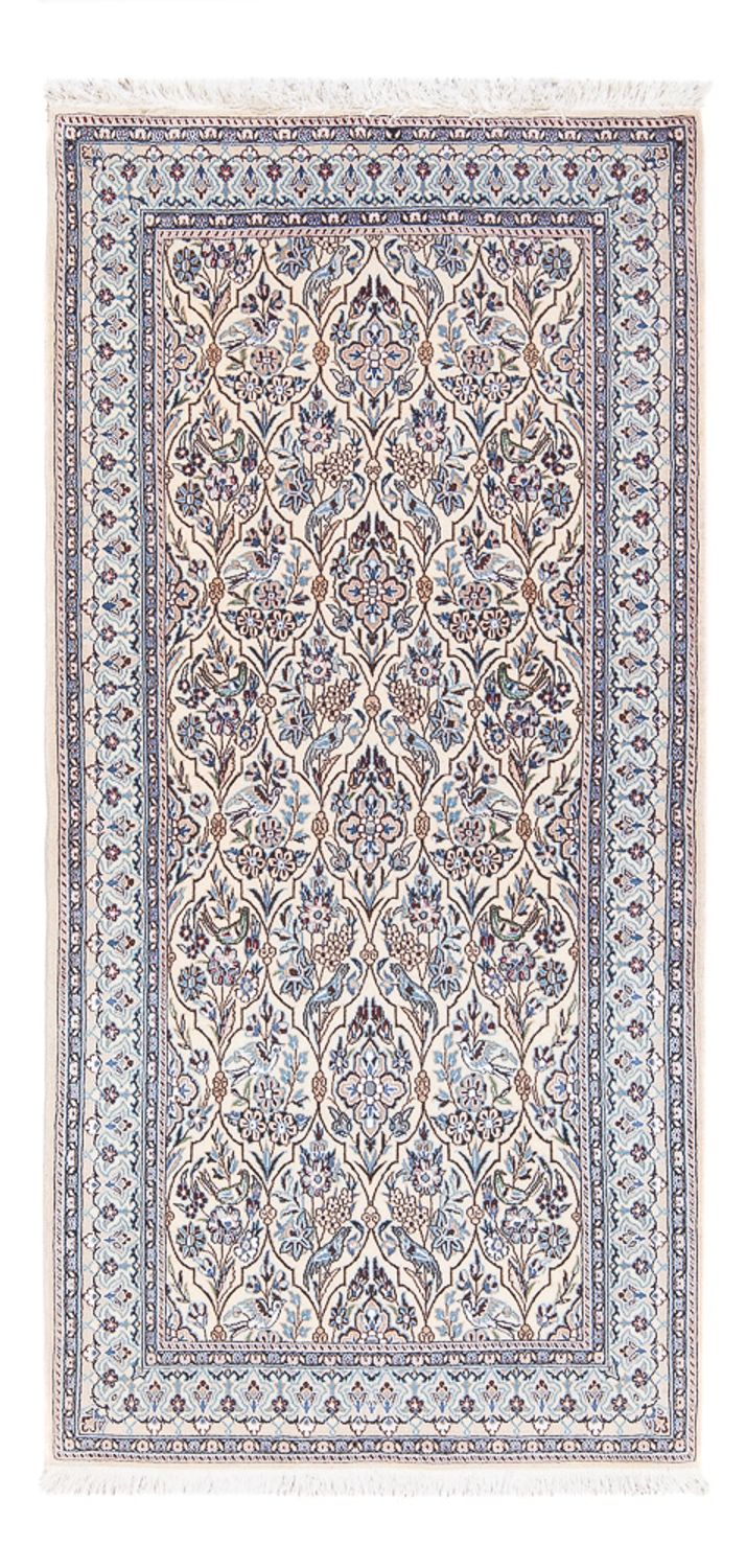 Perserteppich - Nain - Premium - 145 x 71 cm - dunkelbeige