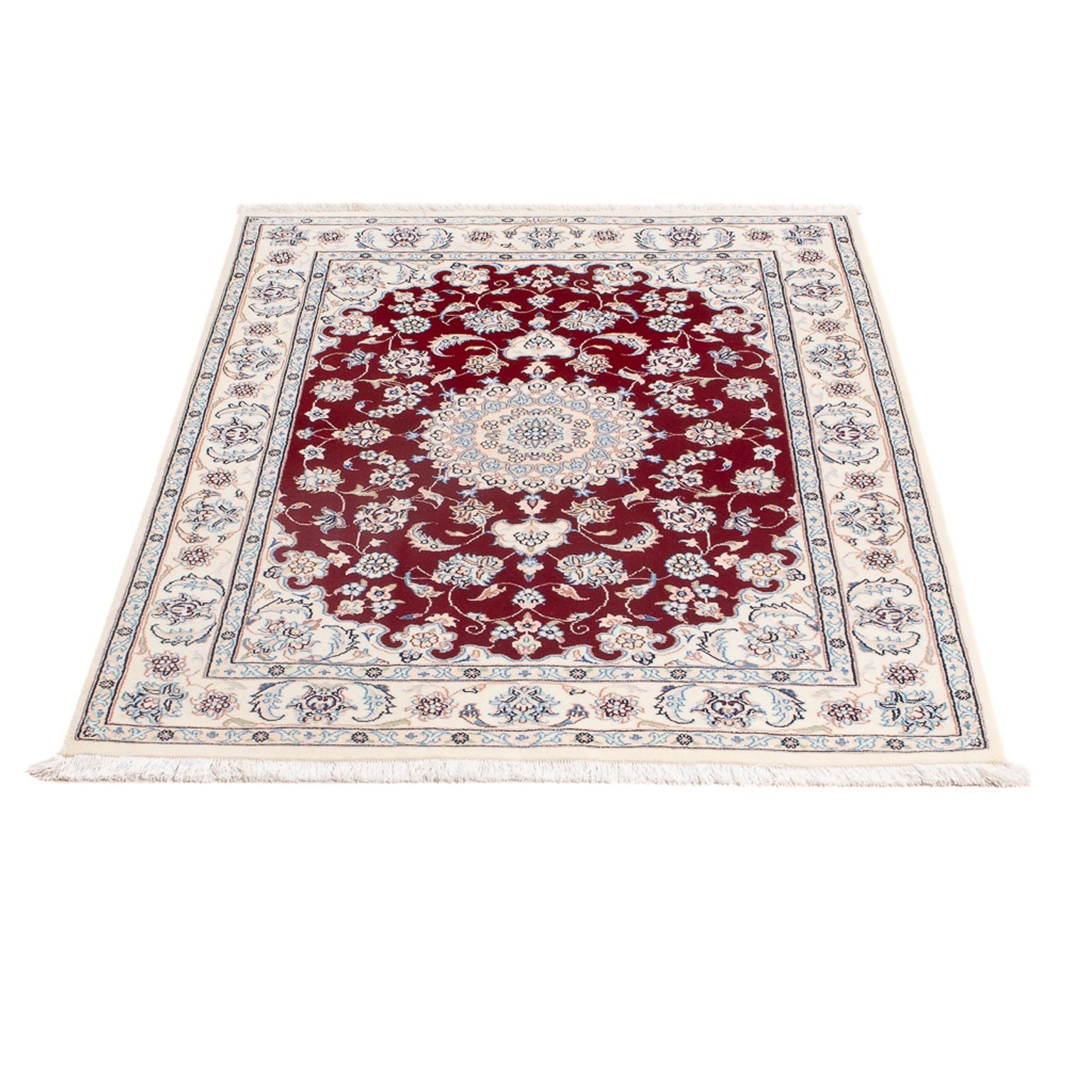 Perserteppich - Nain - Premium - 120 x 80 cm - rot
