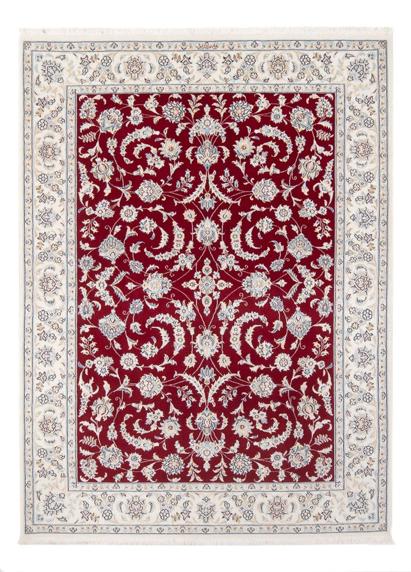 Perserteppich - Nain - Premium - 202 x 150 cm - rot
