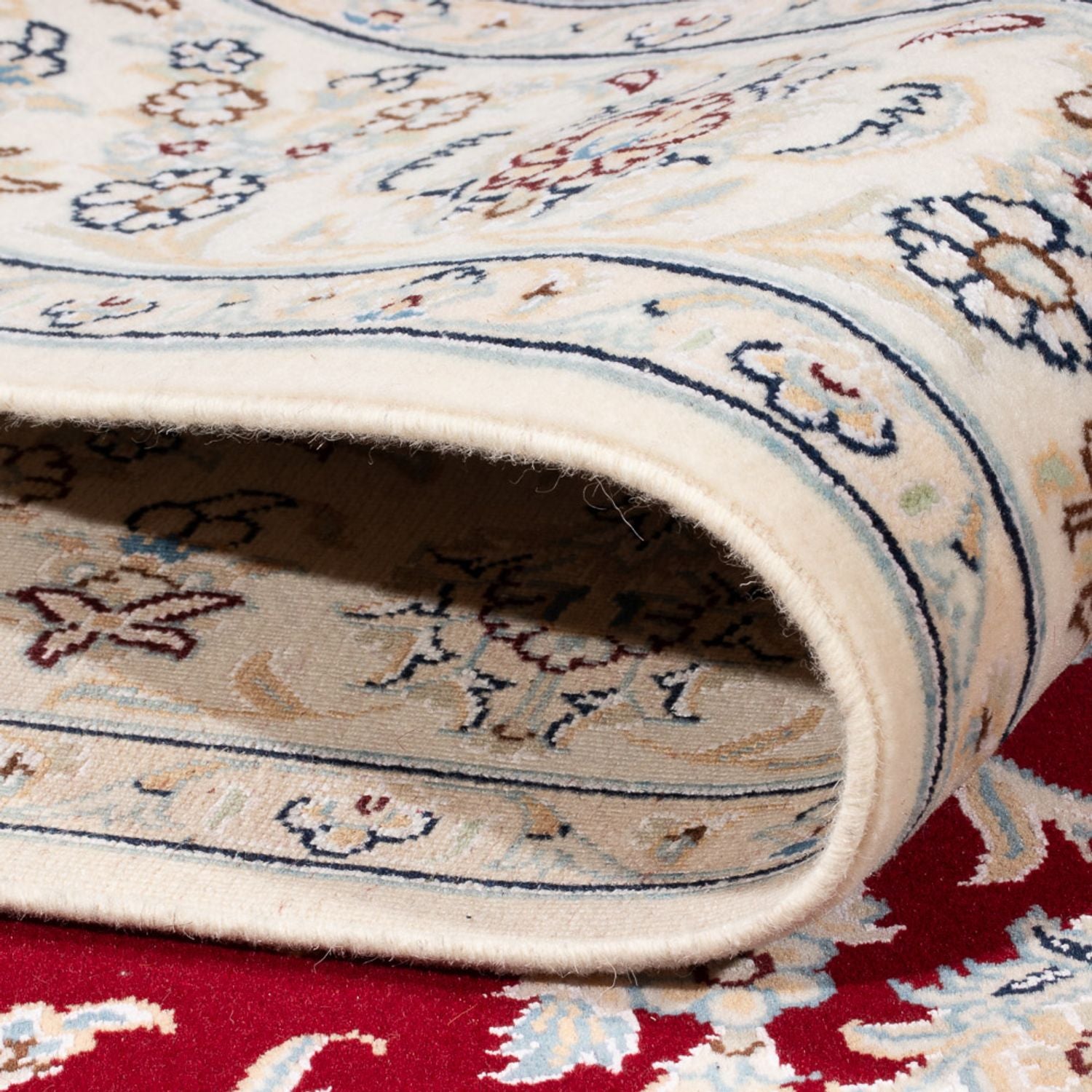 Perserteppich - Nain - Premium - 202 x 150 cm - rot
