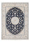Perserteppich - Nain - Premium - 202 x 151 cm - dunkelblau