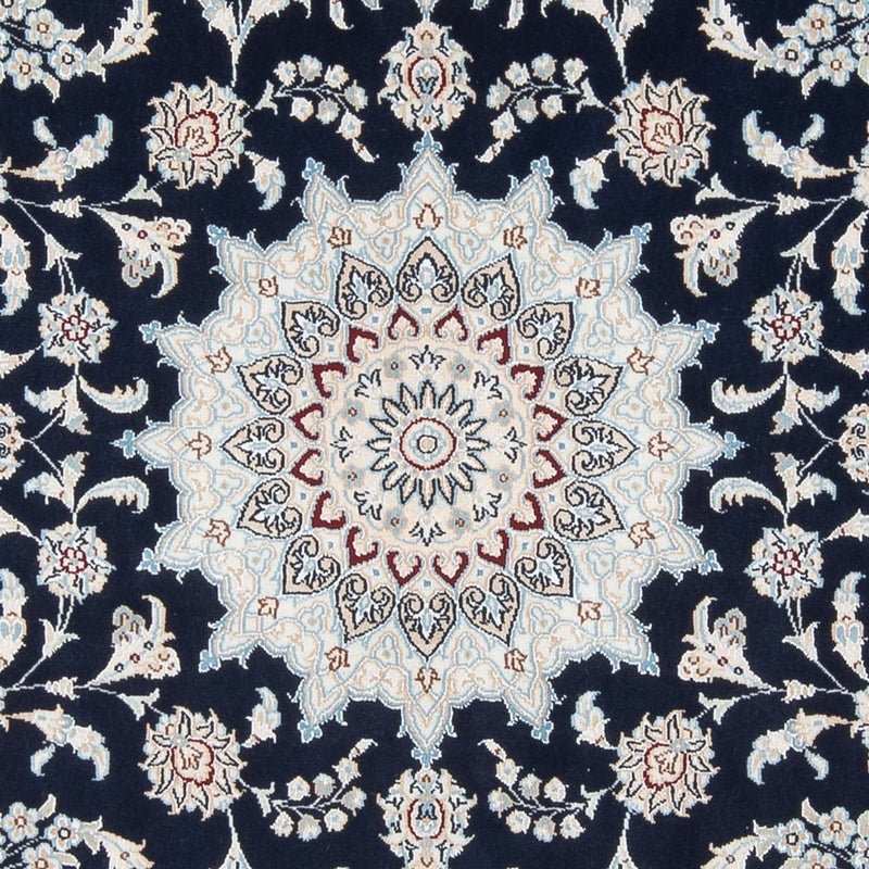 Perserteppich - Nain - Premium - 207 x 149 cm - dunkelblau