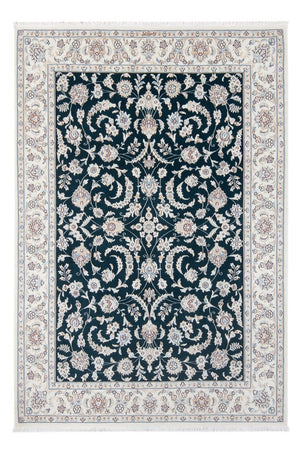 Perserteppich - Nain - Premium - 210 x 148 cm - dunkelblau