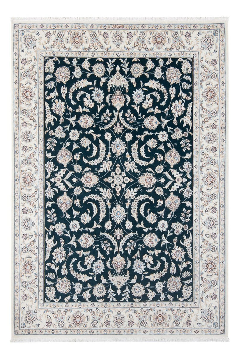 Perserteppich - Nain - Premium - 210 x 148 cm - dunkelblau