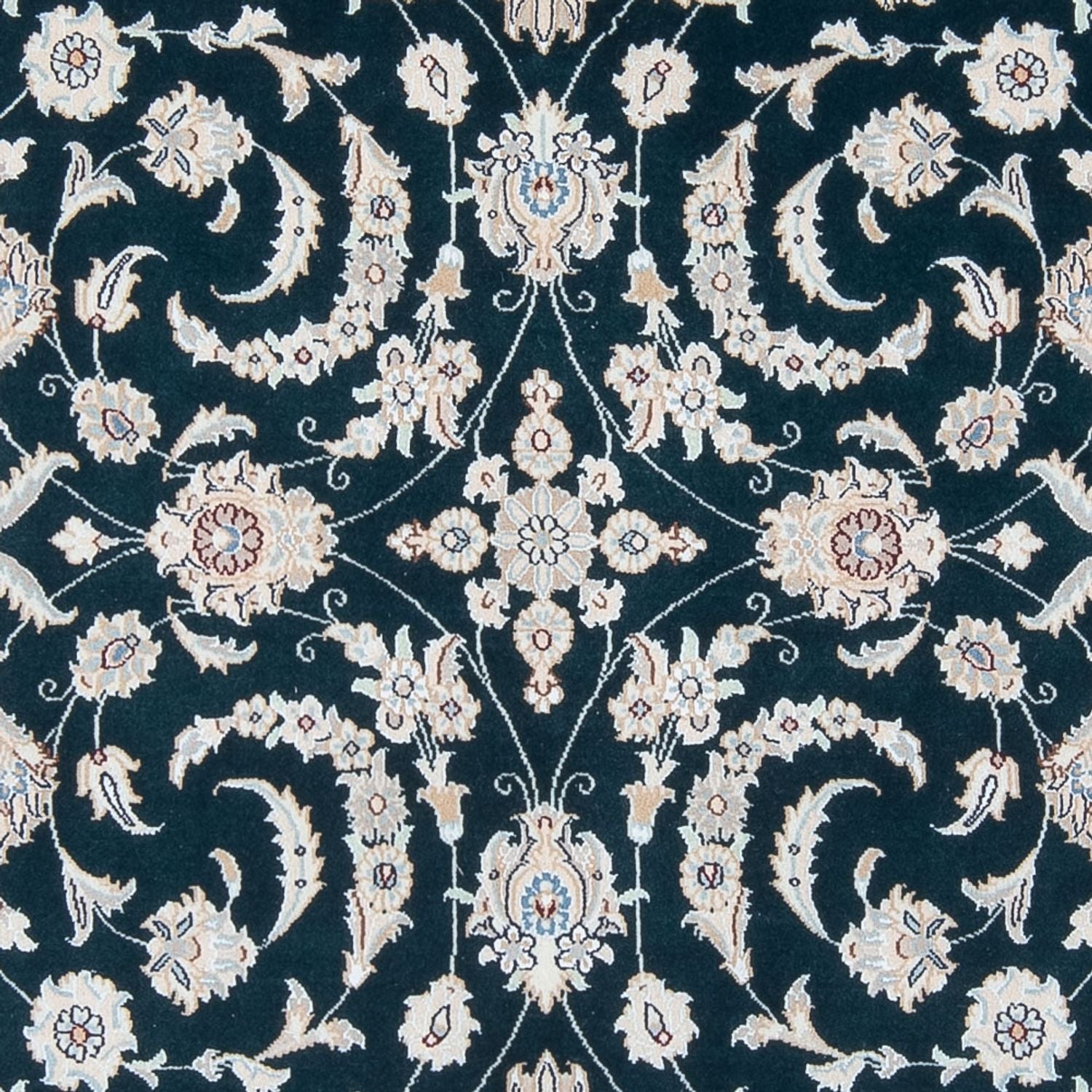 Perserteppich - Nain - Premium - 210 x 148 cm - dunkelblau