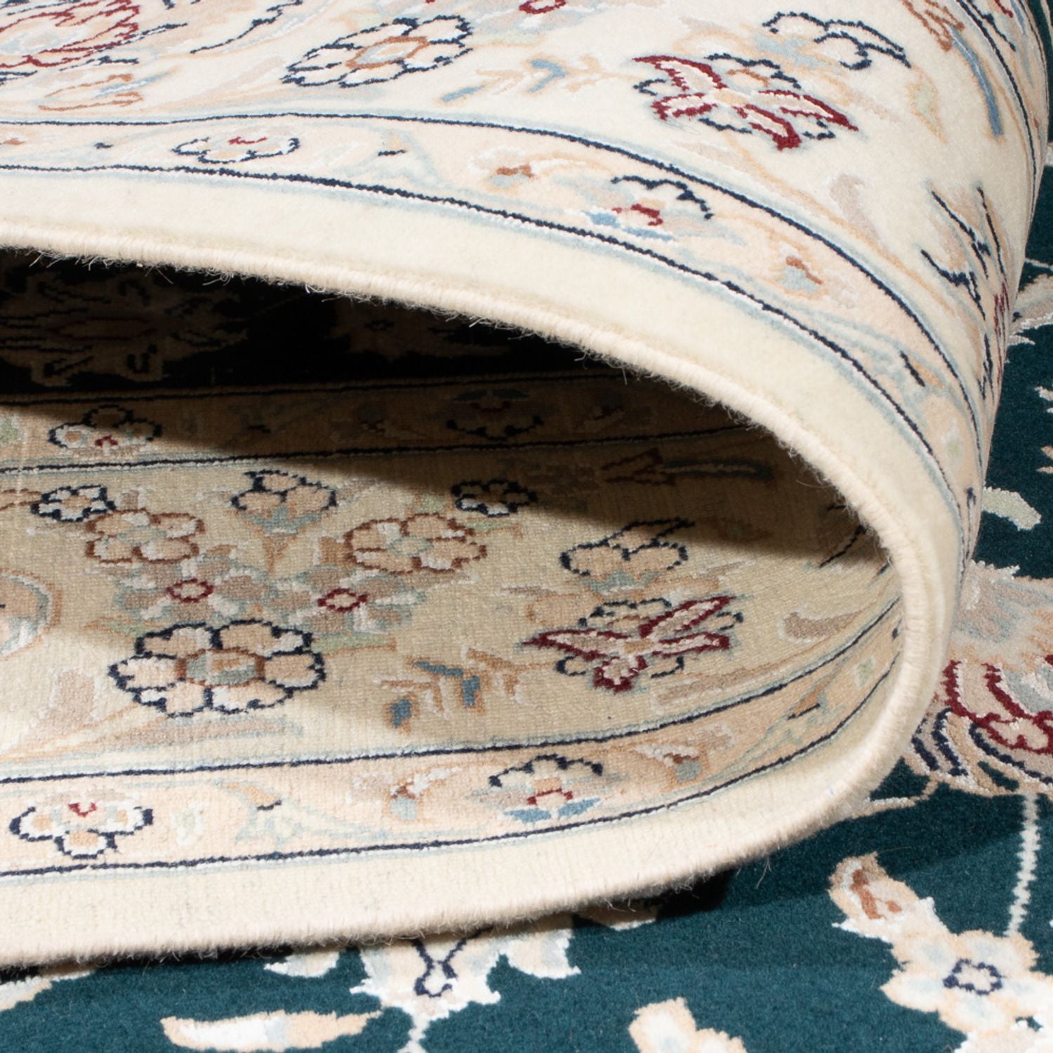 Perserteppich - Nain - Premium - 210 x 148 cm - dunkelblau