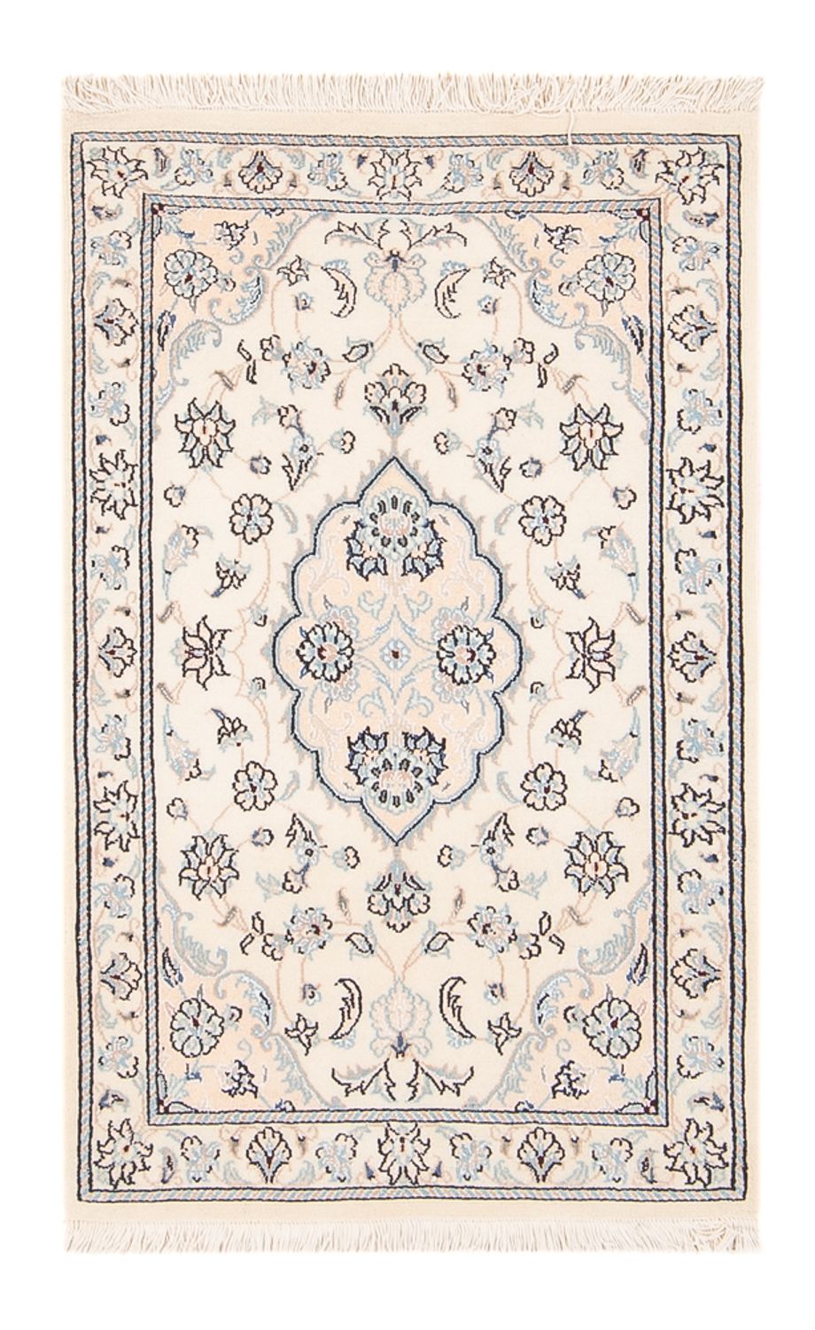 Perserteppich - Nain - 95 x 55 cm - creme