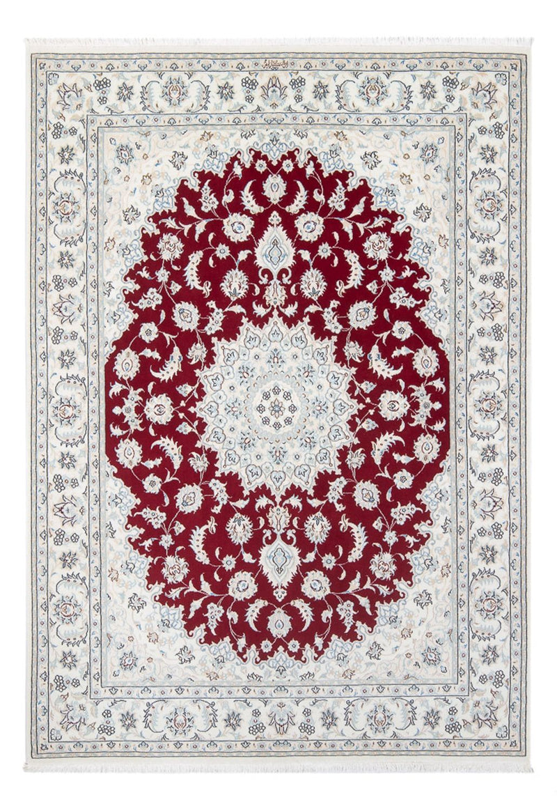 Perserteppich - Nain - Premium - 206 x 147 cm - rot