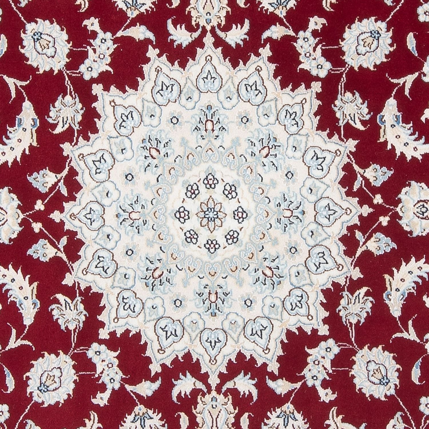 Perserteppich - Nain - Premium - 206 x 147 cm - rot