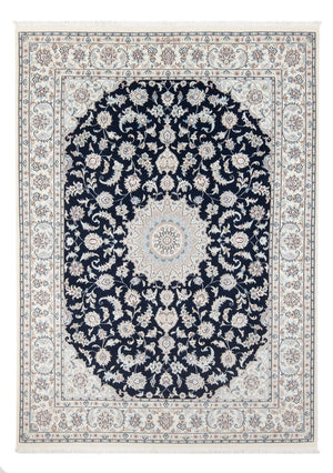 Perserteppich - Nain - Premium - 202 x 150 cm - dunkelblau