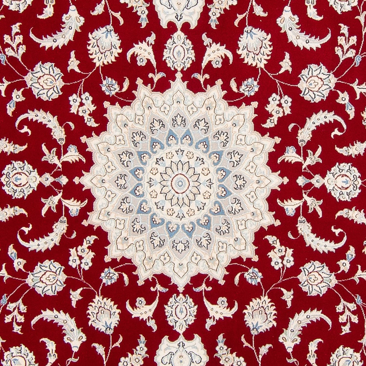 Perserteppich - Nain - 237 x 168 cm - rot