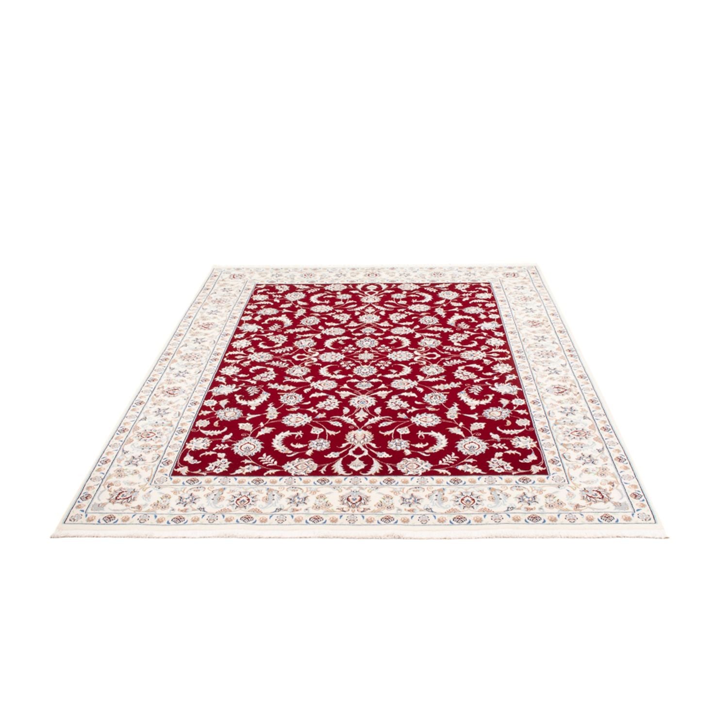 Perserteppich - Nain - 236 x 169 cm - rot