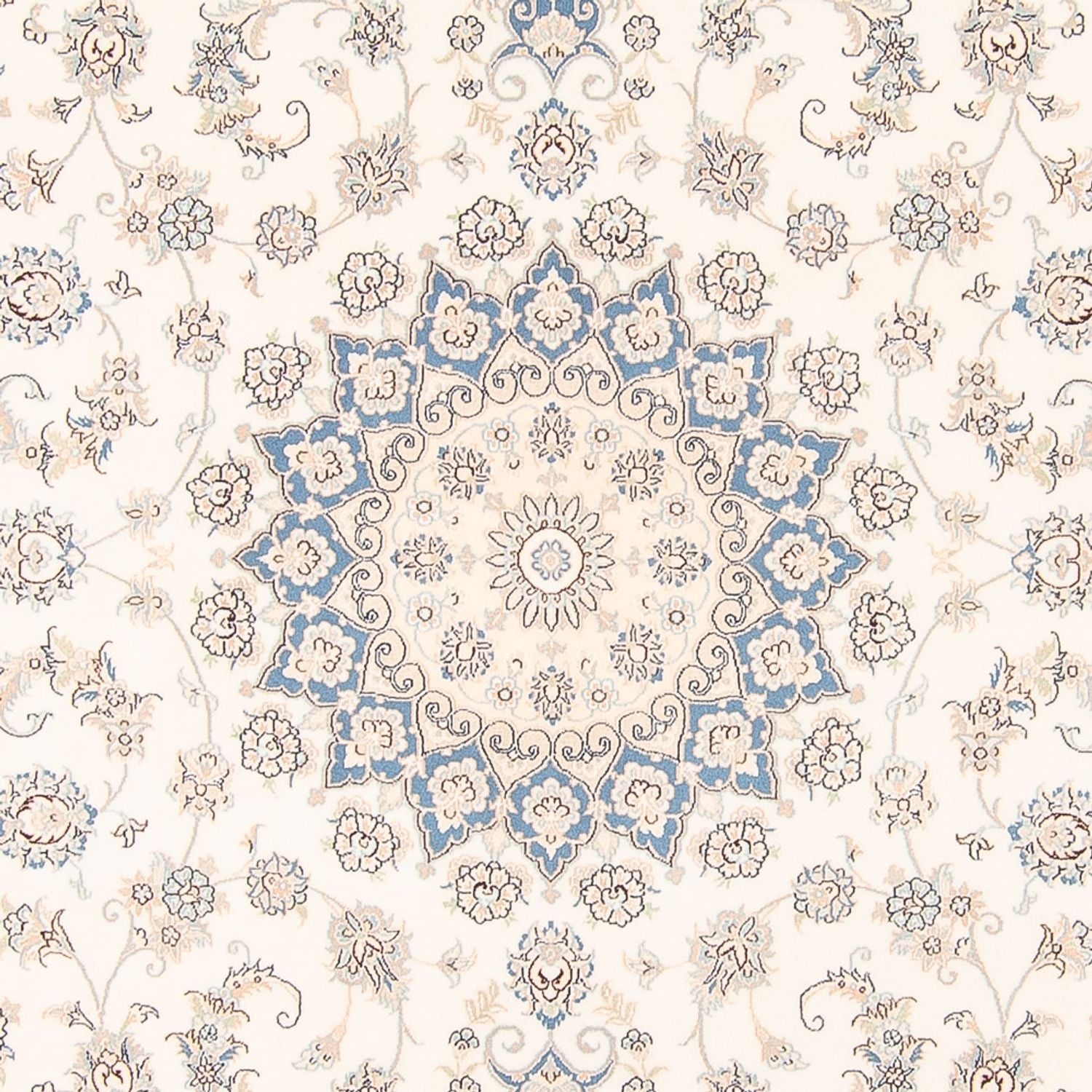 Perserteppich - Nain - 260 x 226 cm - creme